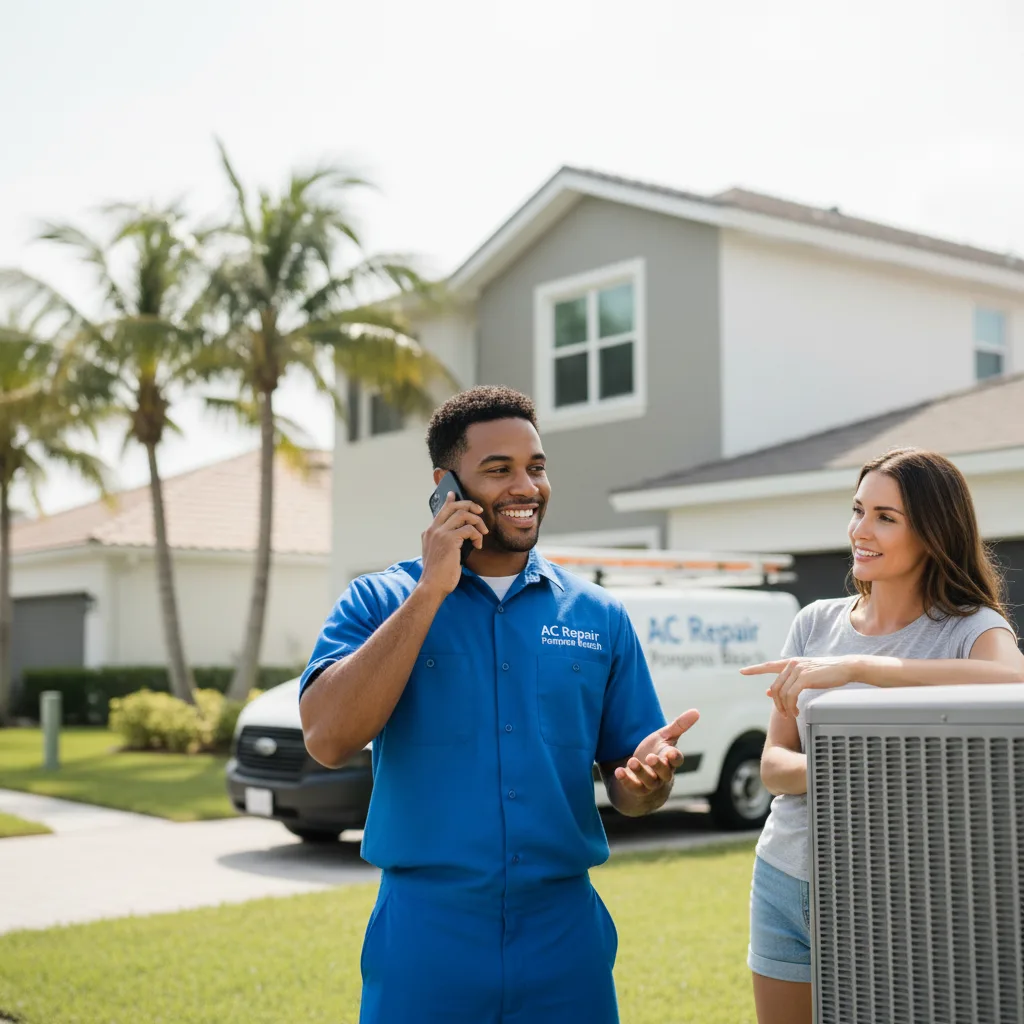 AC Repair Pompano Beach customer support in Wortham